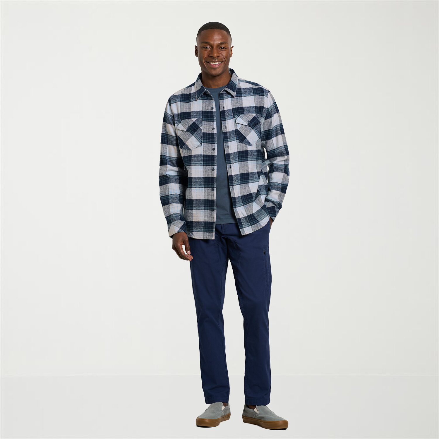 Hurley Mens Long Sleeve Regular Fit Flannel Shirt