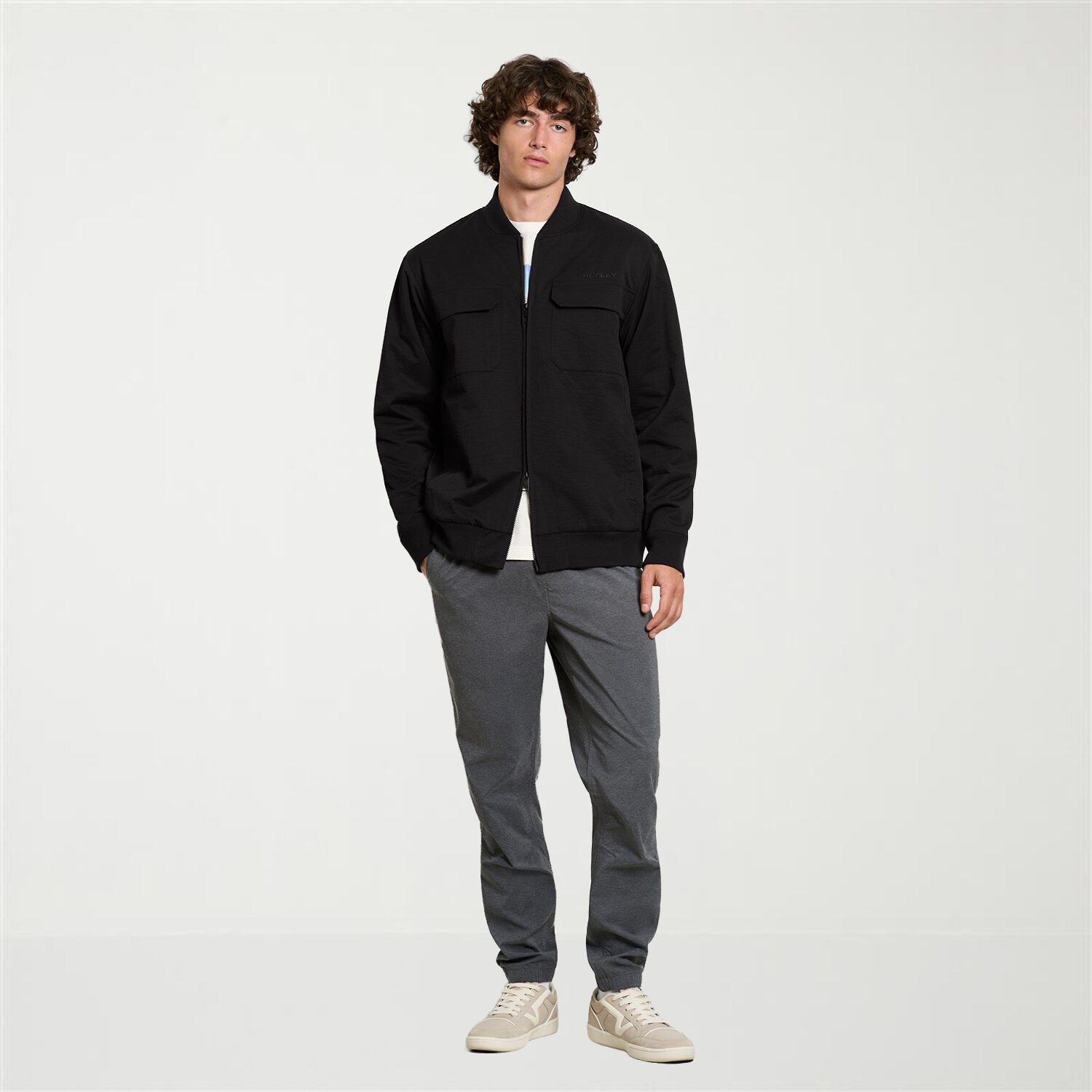 Hurley Mens Bomber Jacket