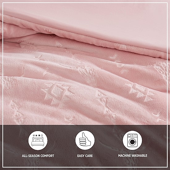 Wrangler Steer Head Stripe Comforter Set