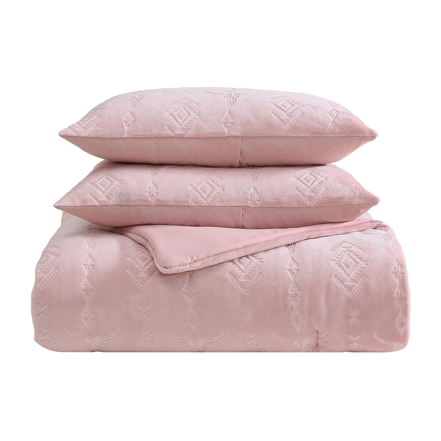 Wrangler Steer Head Stripe Comforter Set