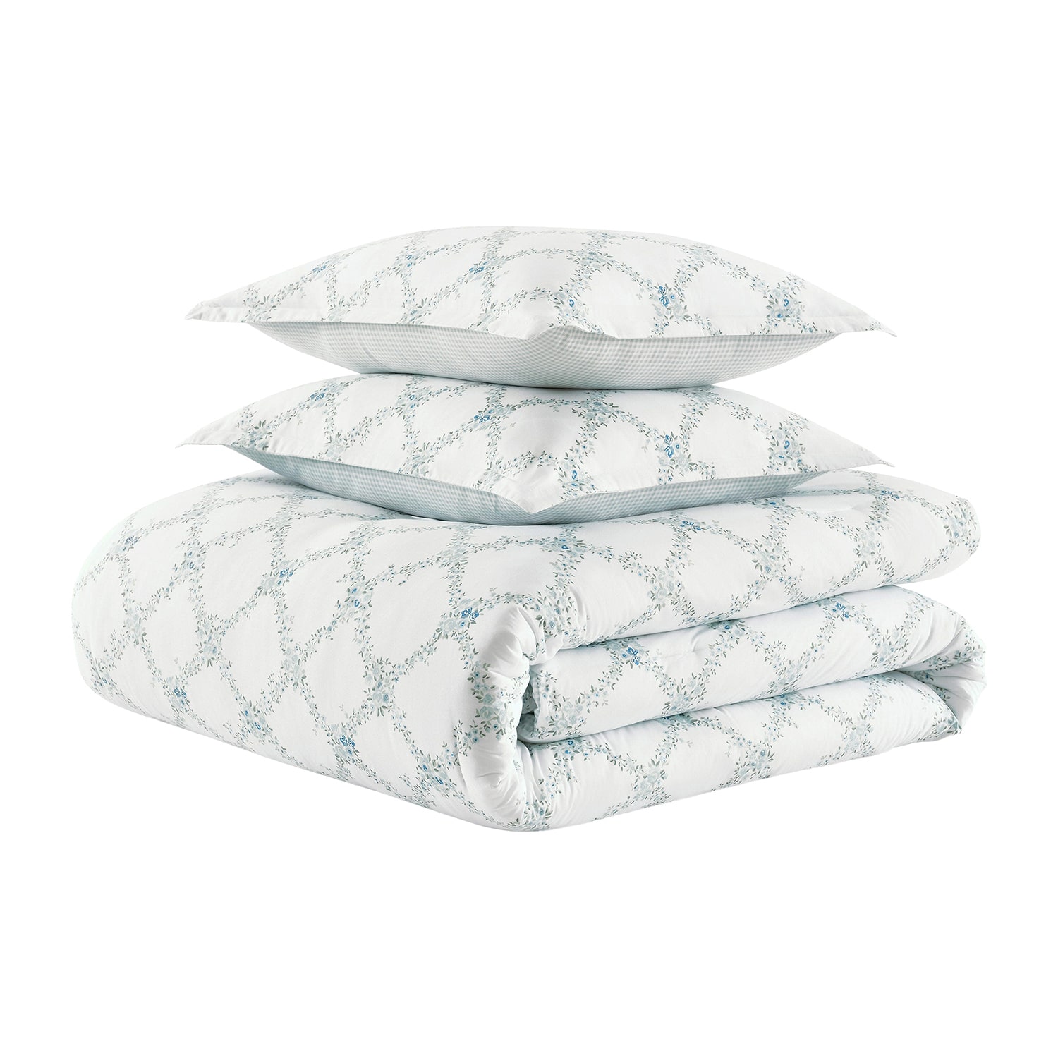 Martha Stewart Romantic Trellis Comforter Set