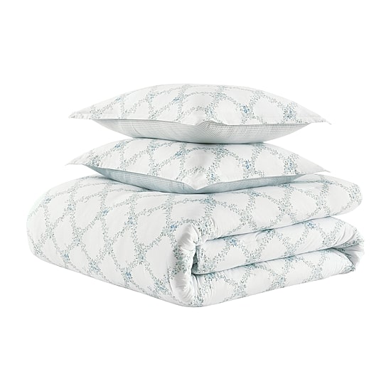 Martha Stewart Romantic Trellis Comforter Set