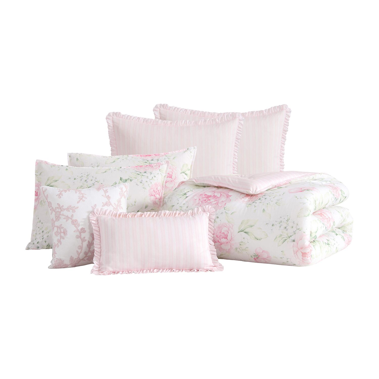 Laura Ashley Serenity Roses Comforter Set