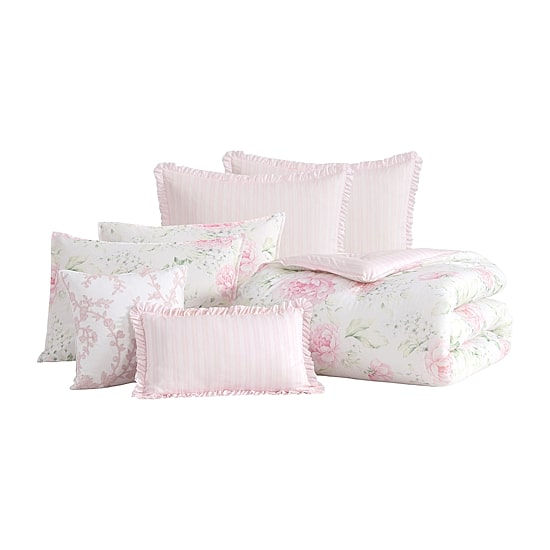 Laura Ashley Serenity Roses Comforter Set