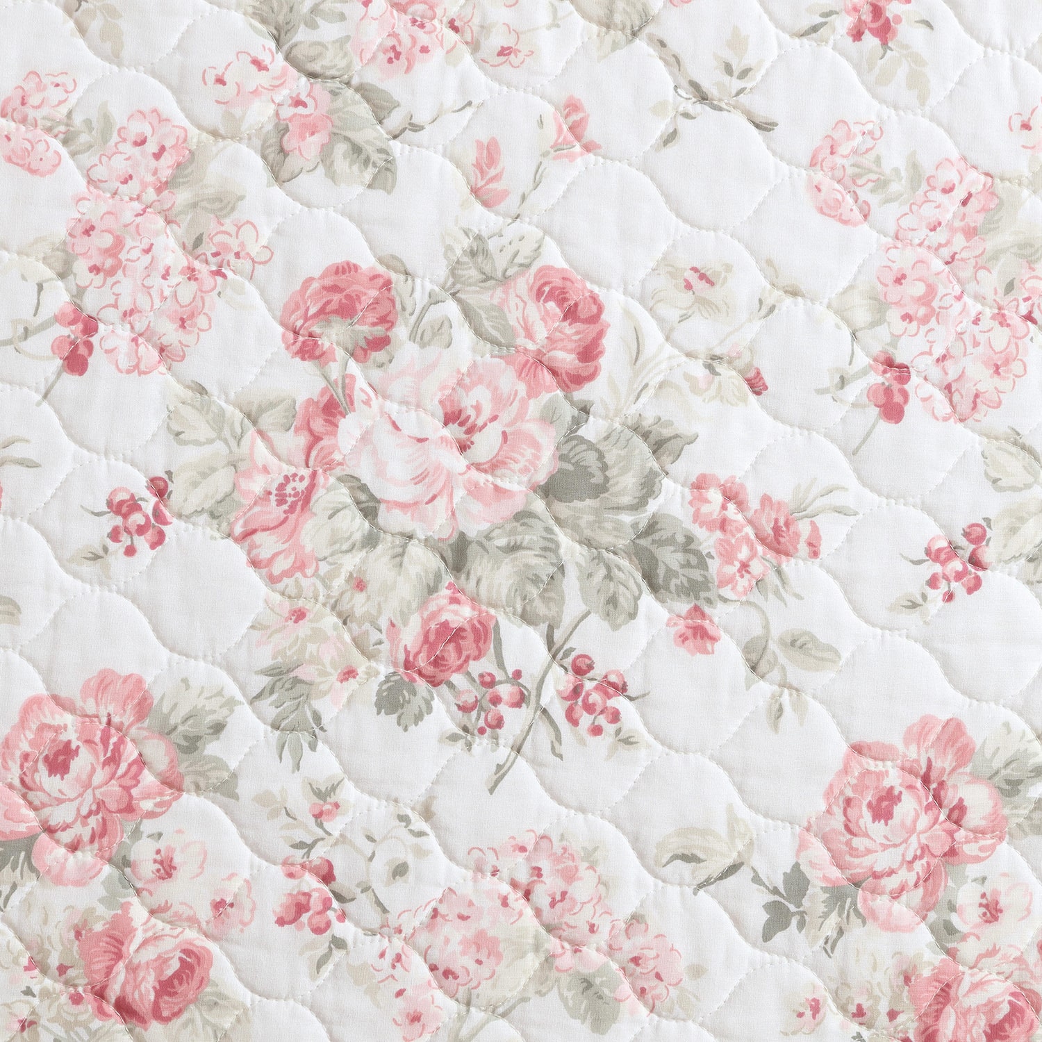 Laura Ashley Rosemoore Quilt Set