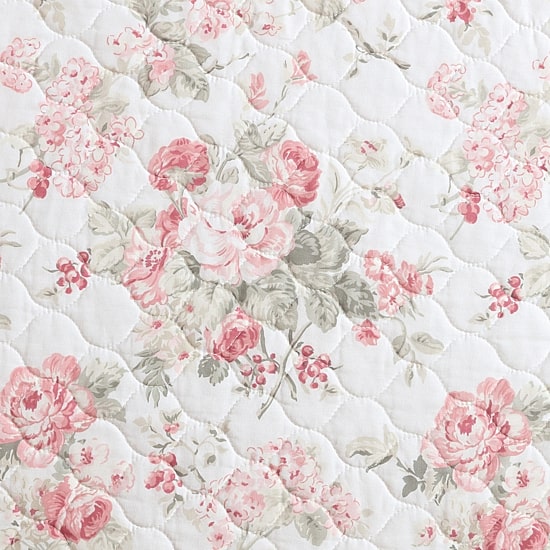 Laura Ashley Rosemoore Quilt Set