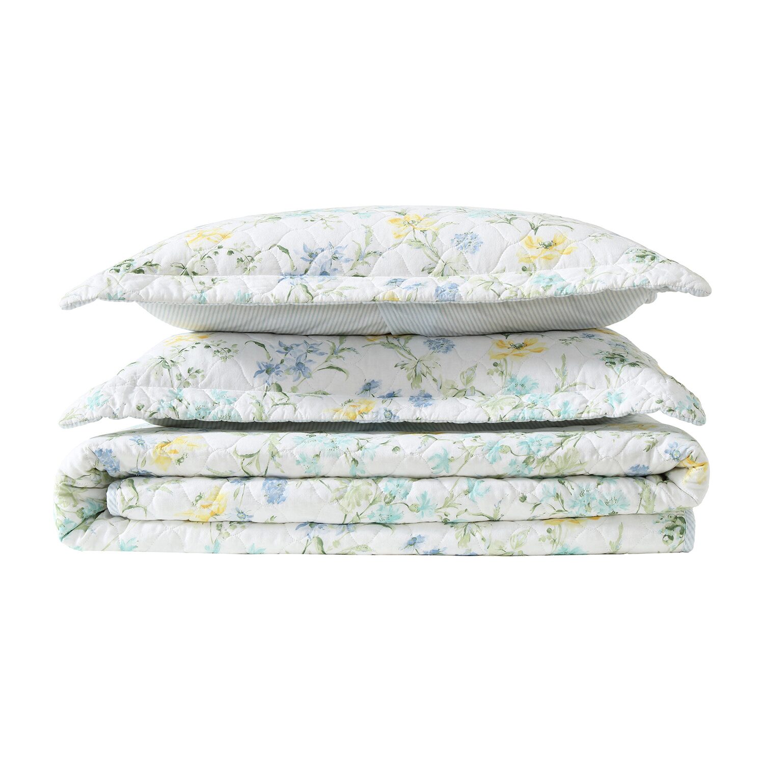 Laura Ashley Poppy Meadow Quilt Set