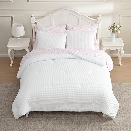 Laura Ashley Waffle Bella Comforter Set
