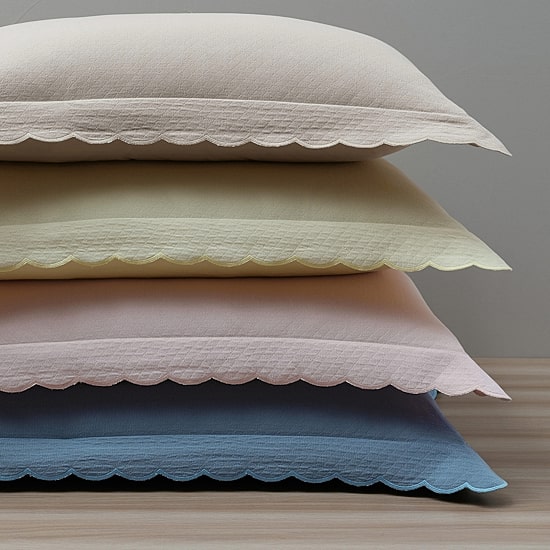 Martha Stewart Signature Scallop 3-pc. Duvet Cover Set