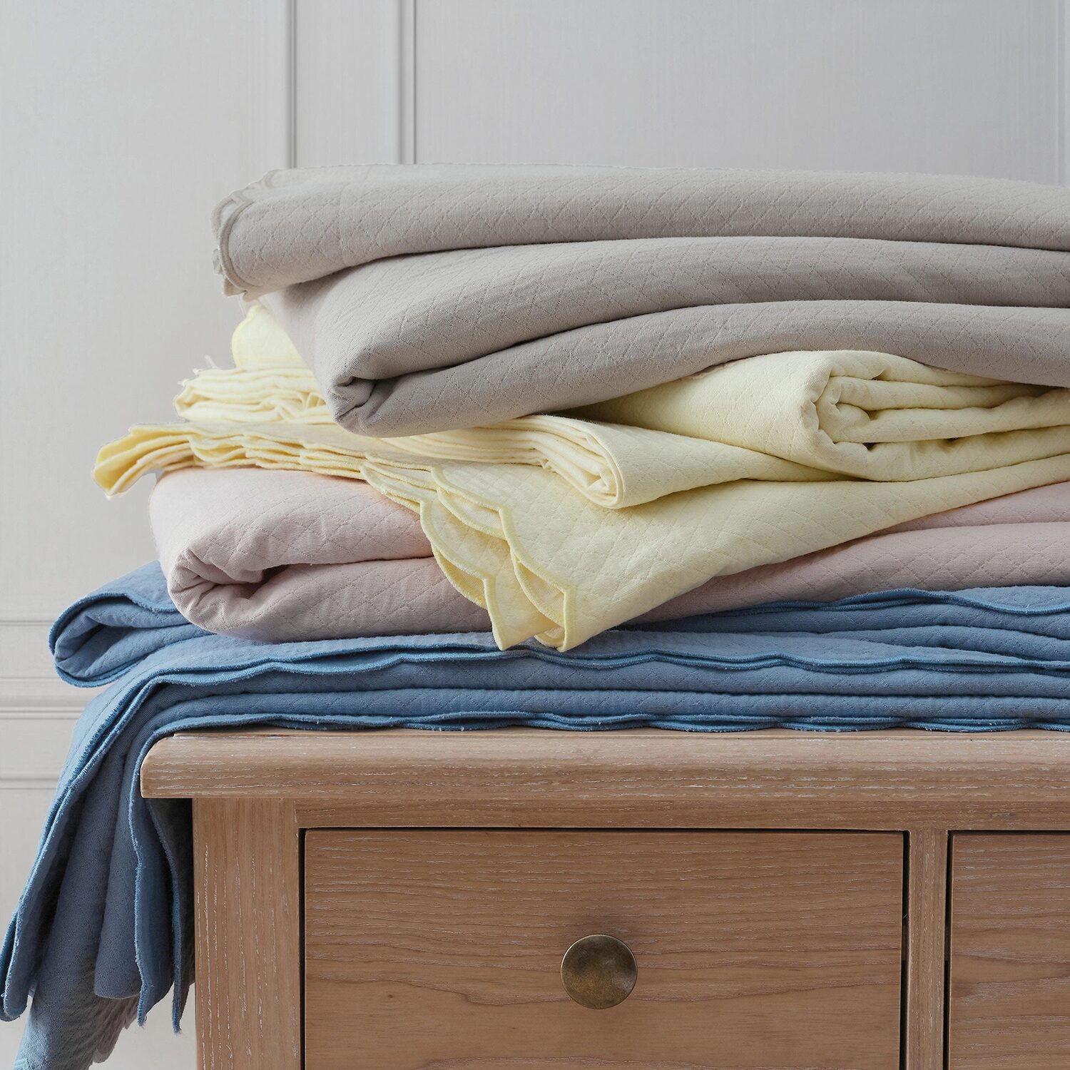 Martha Stewart Signature Scallop 3-pc. Duvet Cover Set