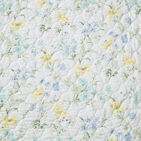 Laura Ashley Poppy Meadow Quilt Set