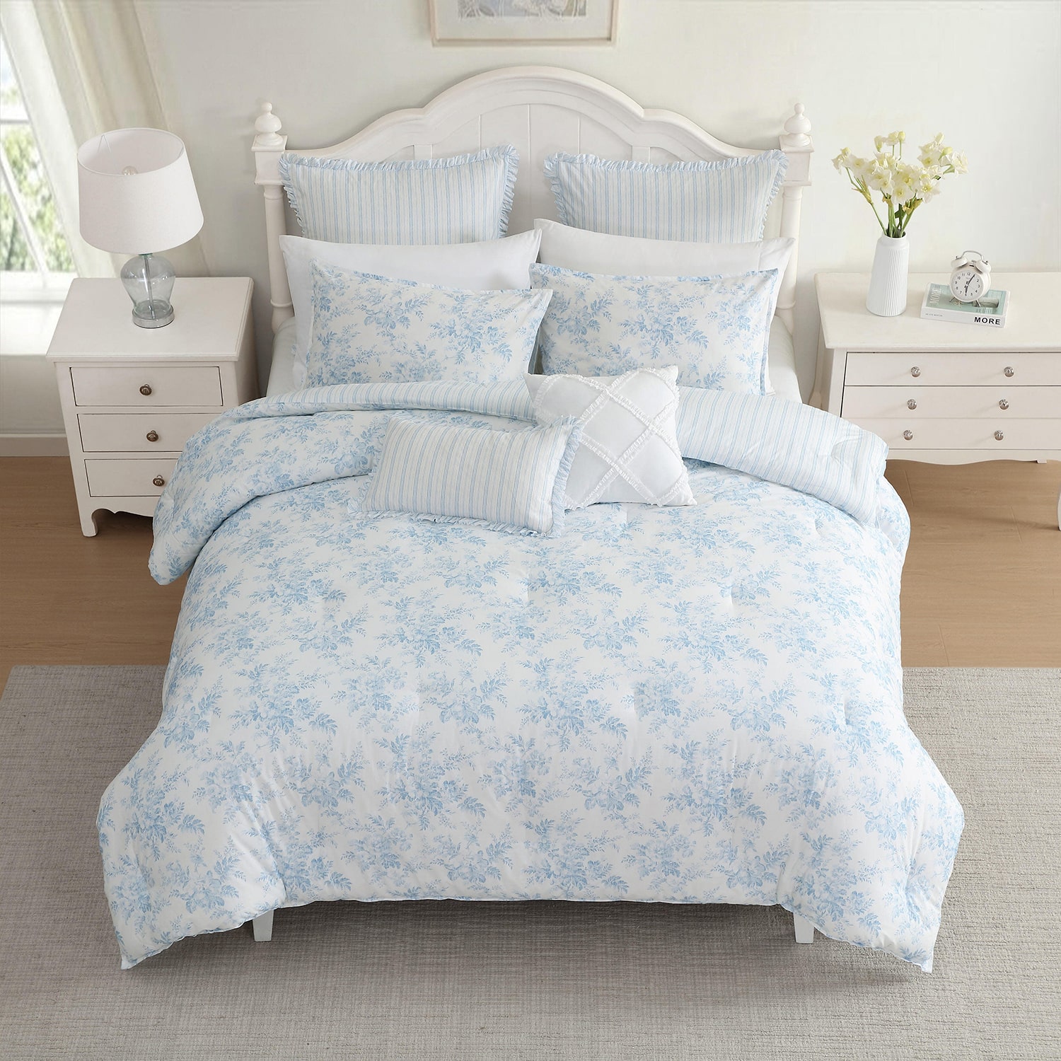Laura Ashley Annalise Floral Comforter Set