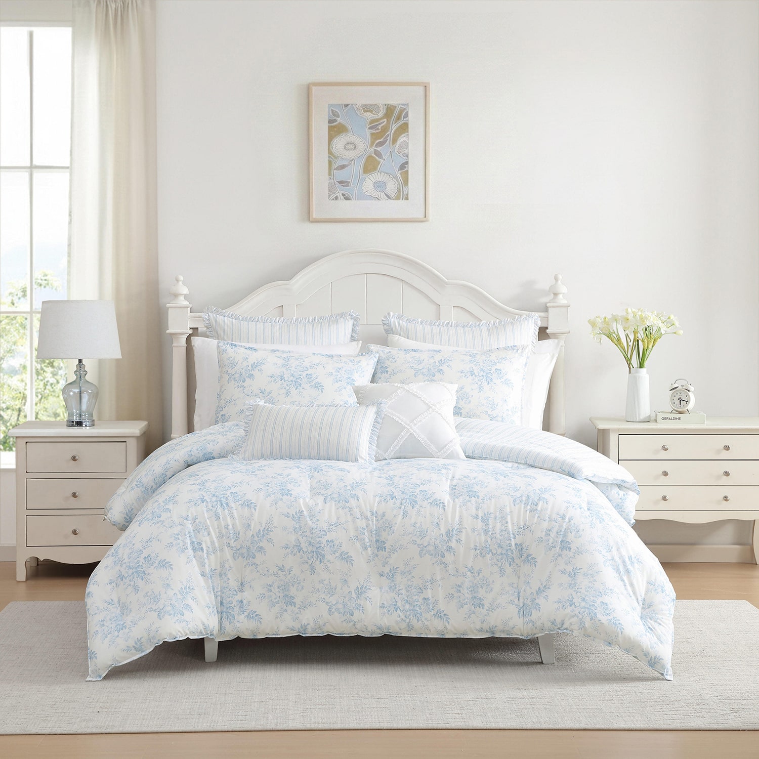 Laura Ashley Annalise Floral Comforter Set