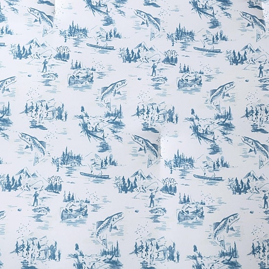 Eddie Bauer Fish Town Toile Comforter Set