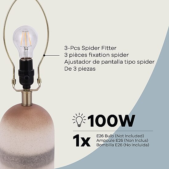 Enchante Sahara Ceramic Table Lamp