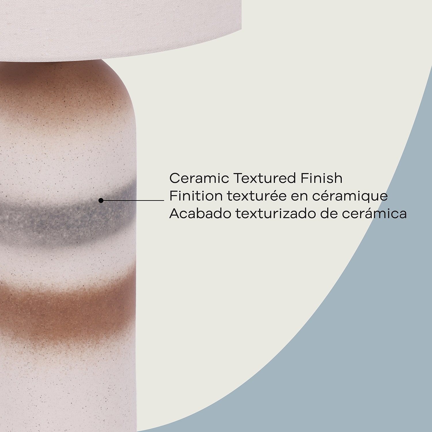 Enchante Sahara Ceramic Table Lamp