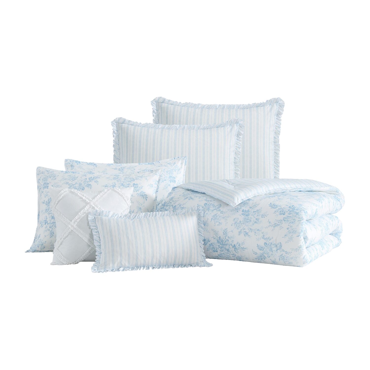 Laura Ashley Annalise Floral Comforter Set