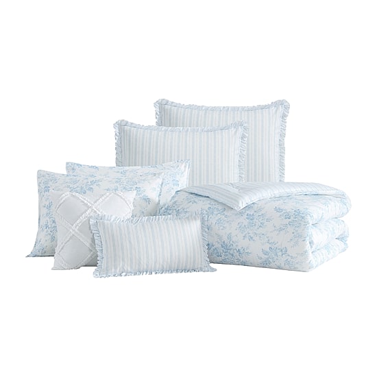 Laura Ashley Annalise Floral Comforter Set