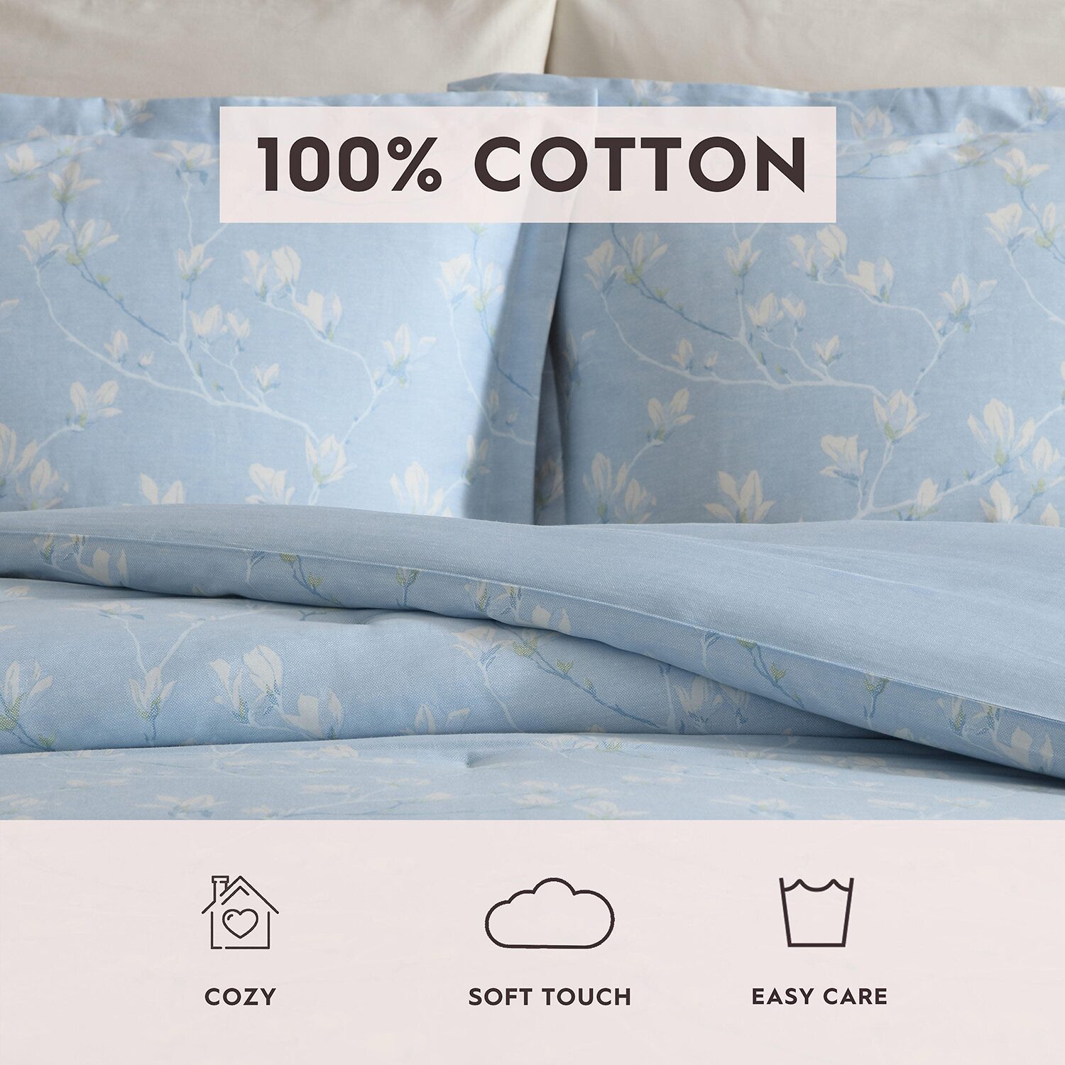 Laura Ashley Magnolia Grove Comforter Set