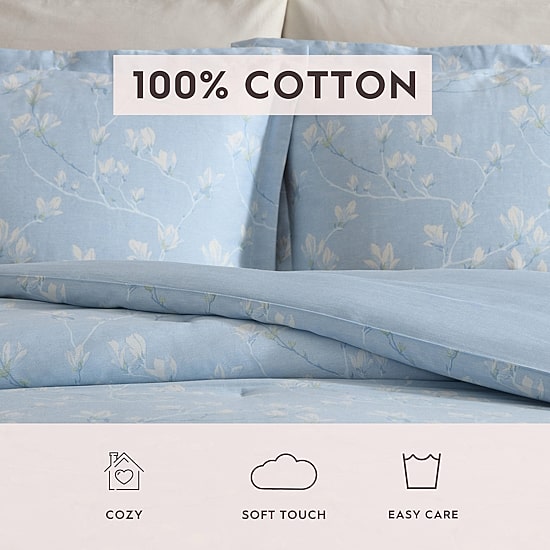 Laura Ashley Magnolia Grove Comforter Set