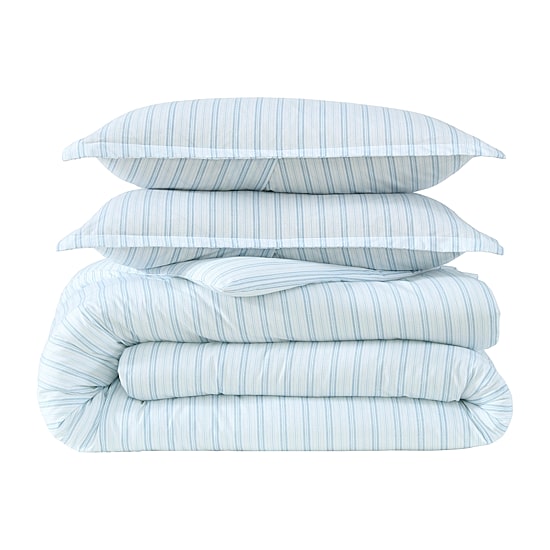 Laura Ashley Dilly Dally Stripe Comforter Set