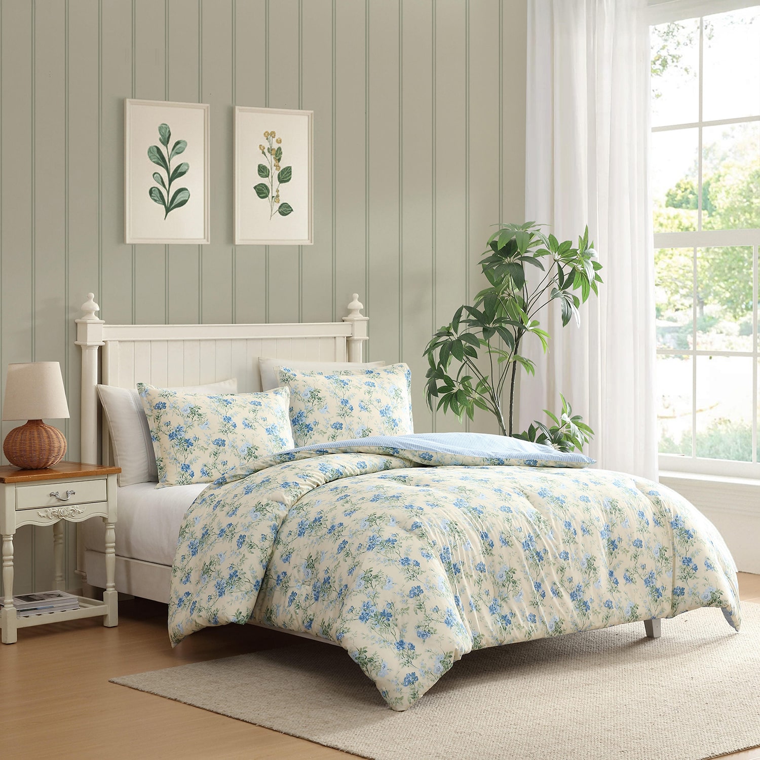 Laura Ashley Blossom Dance Comforter Set