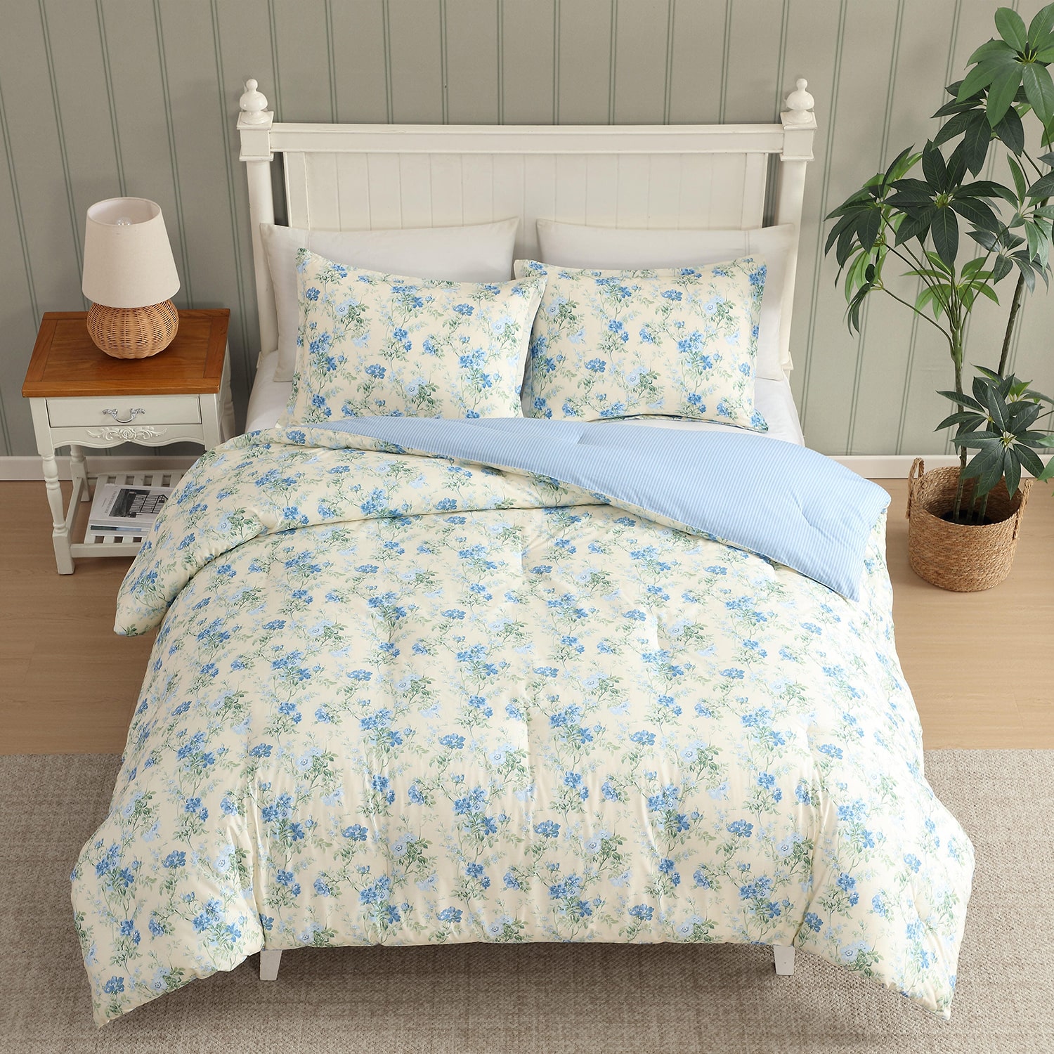 Laura Ashley Blossom Dance Comforter Set
