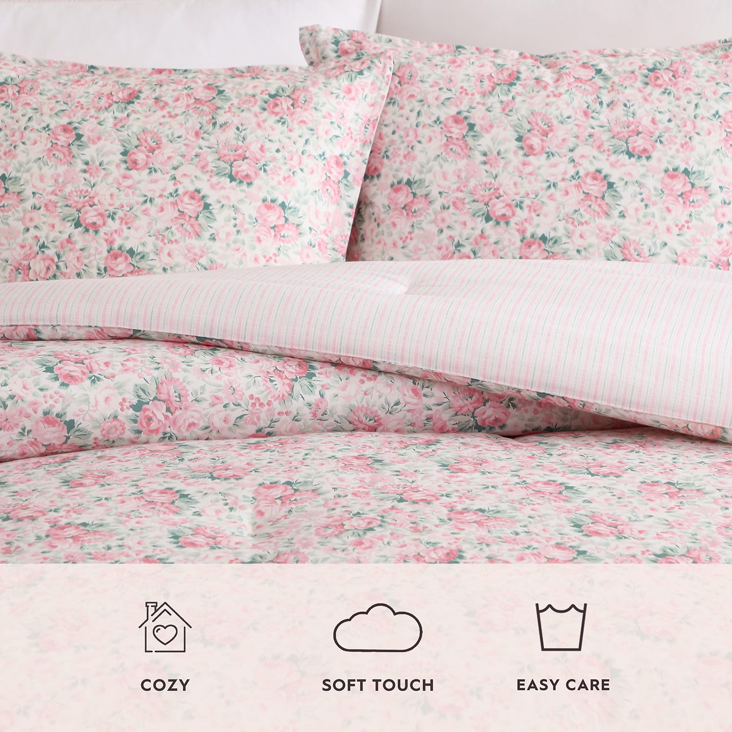 Laura Ashley Pamelas Posies Comforter Set