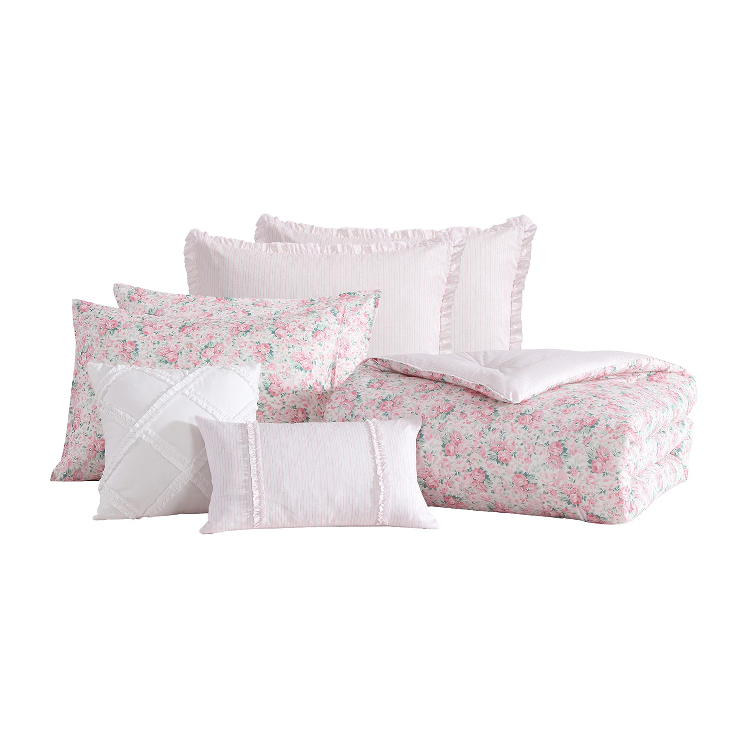 Laura Ashley Pamelas Posies Comforter Set