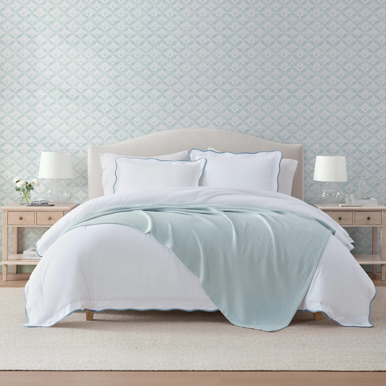 Martha Stewart Bedford Tile Blanket