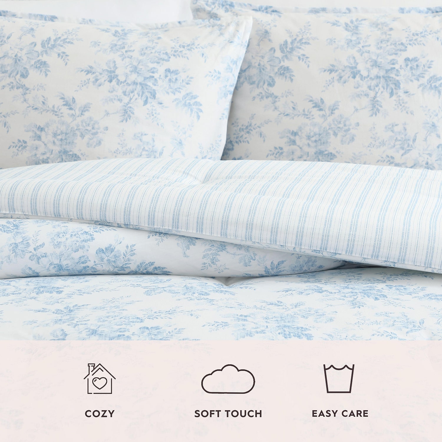 Laura Ashley Annalise Floral Comforter Set