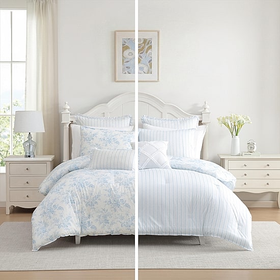 Laura Ashley Annalise Floral Comforter Set