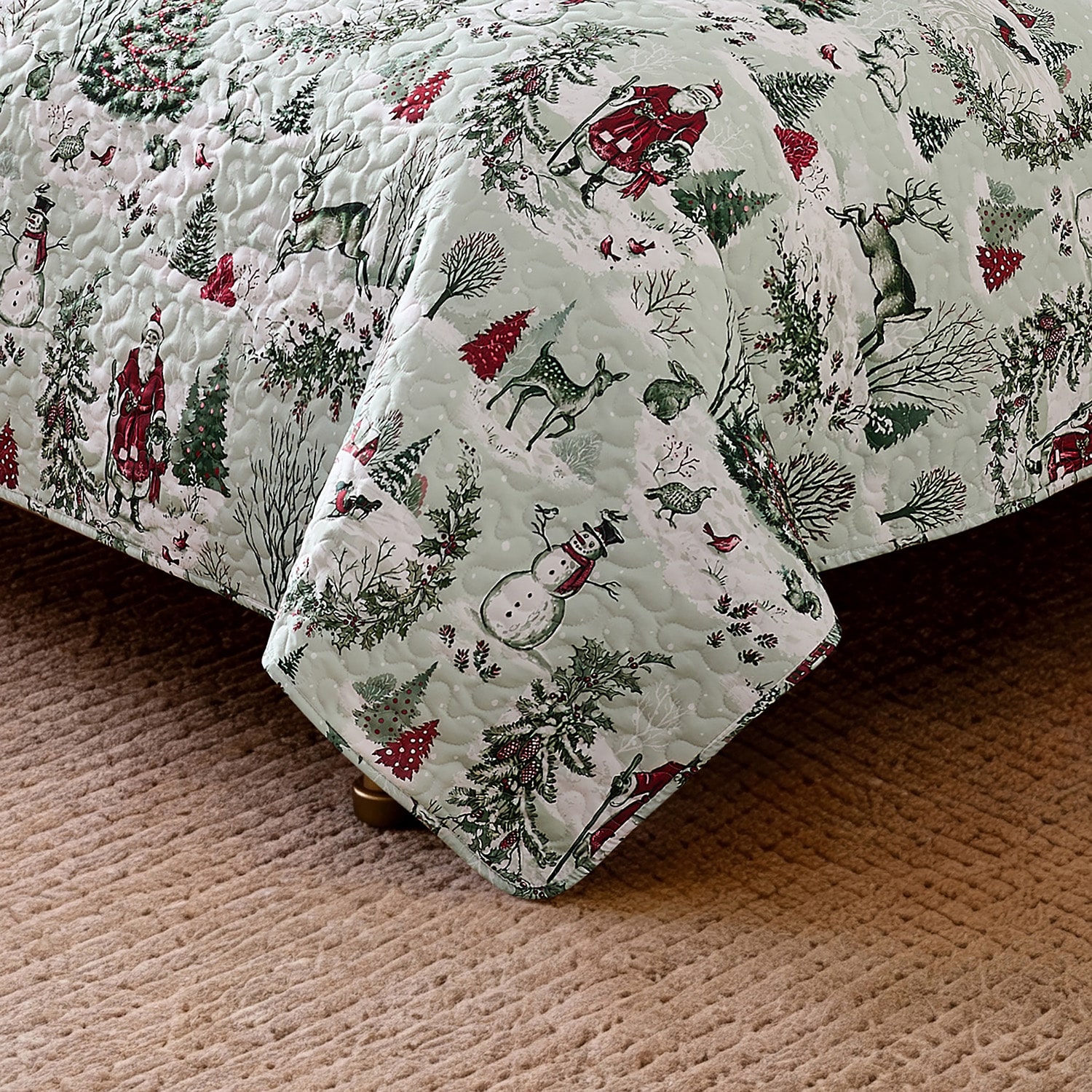 Avanti Yuletide Reversible Quilt Set