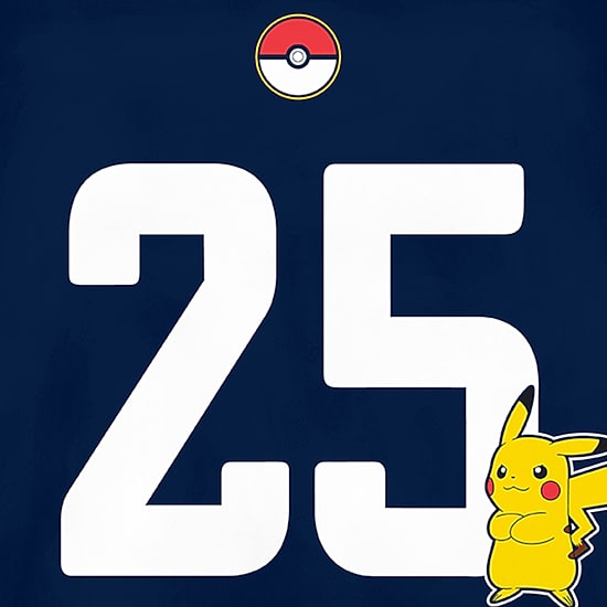 Pikachu Little & Big Kid Boys V Neck Pokemon Short Sleeve Jersey, Color ...