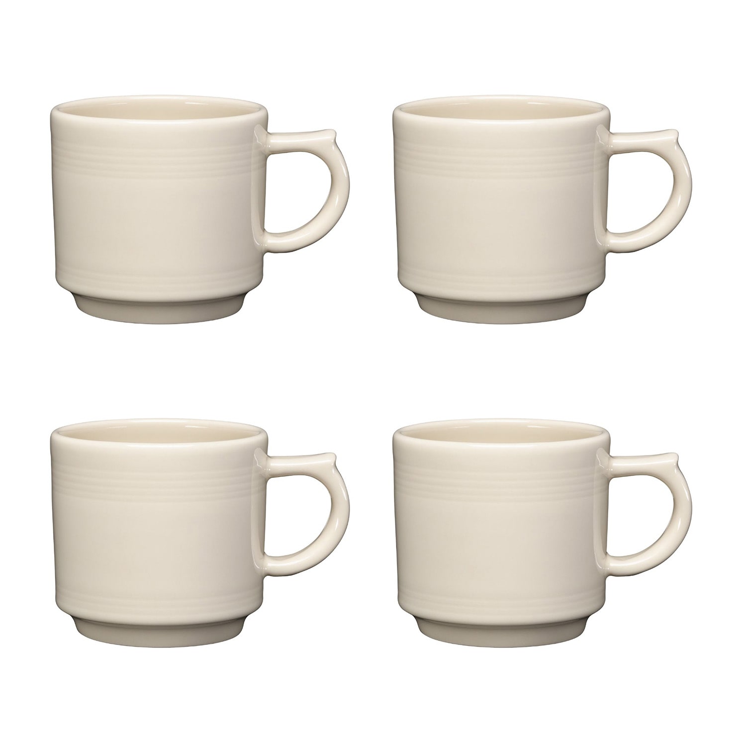 Fiesta Classic Stackable 4-pc. Coffee Mugs