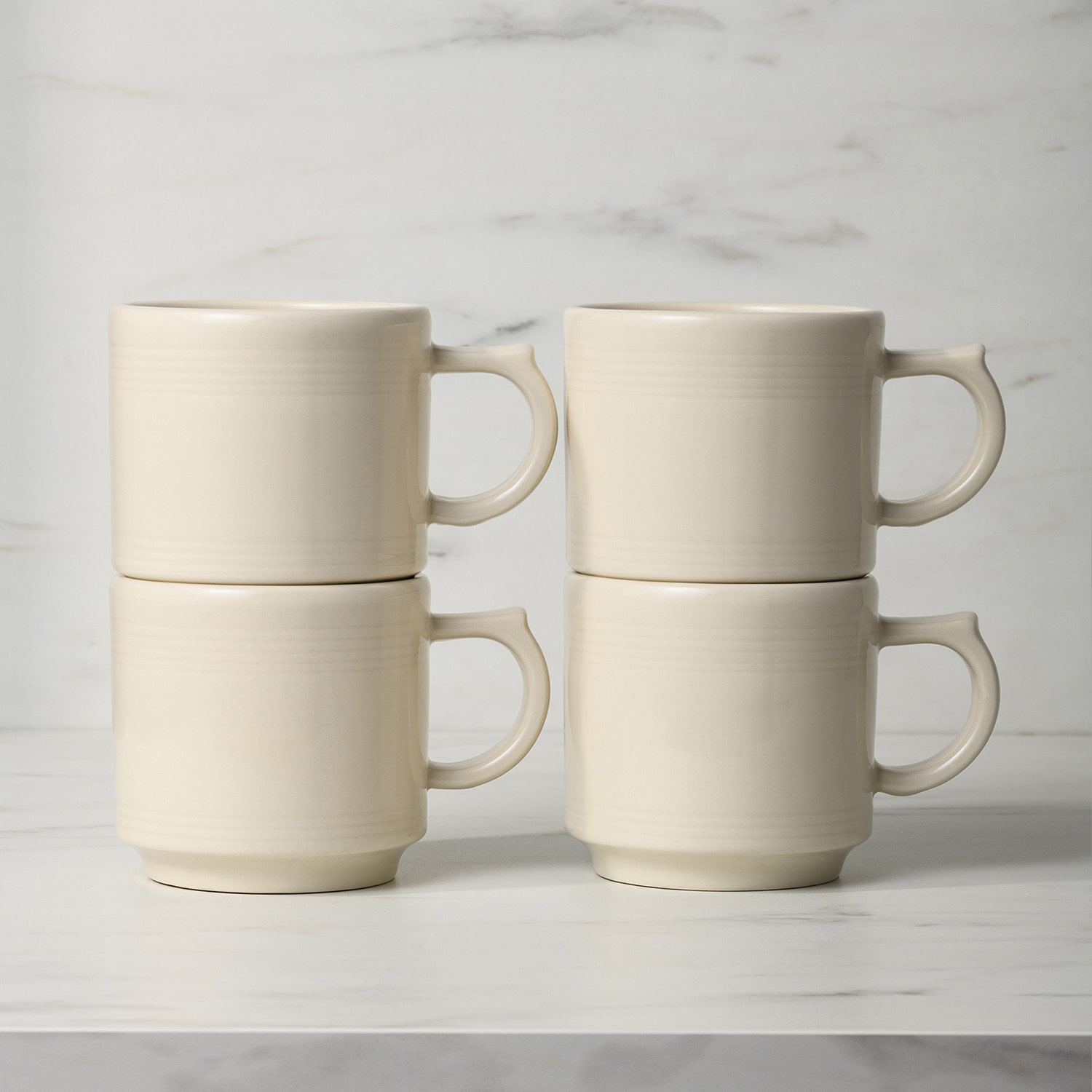 Fiesta Classic Stackable 4-pc. Coffee Mugs