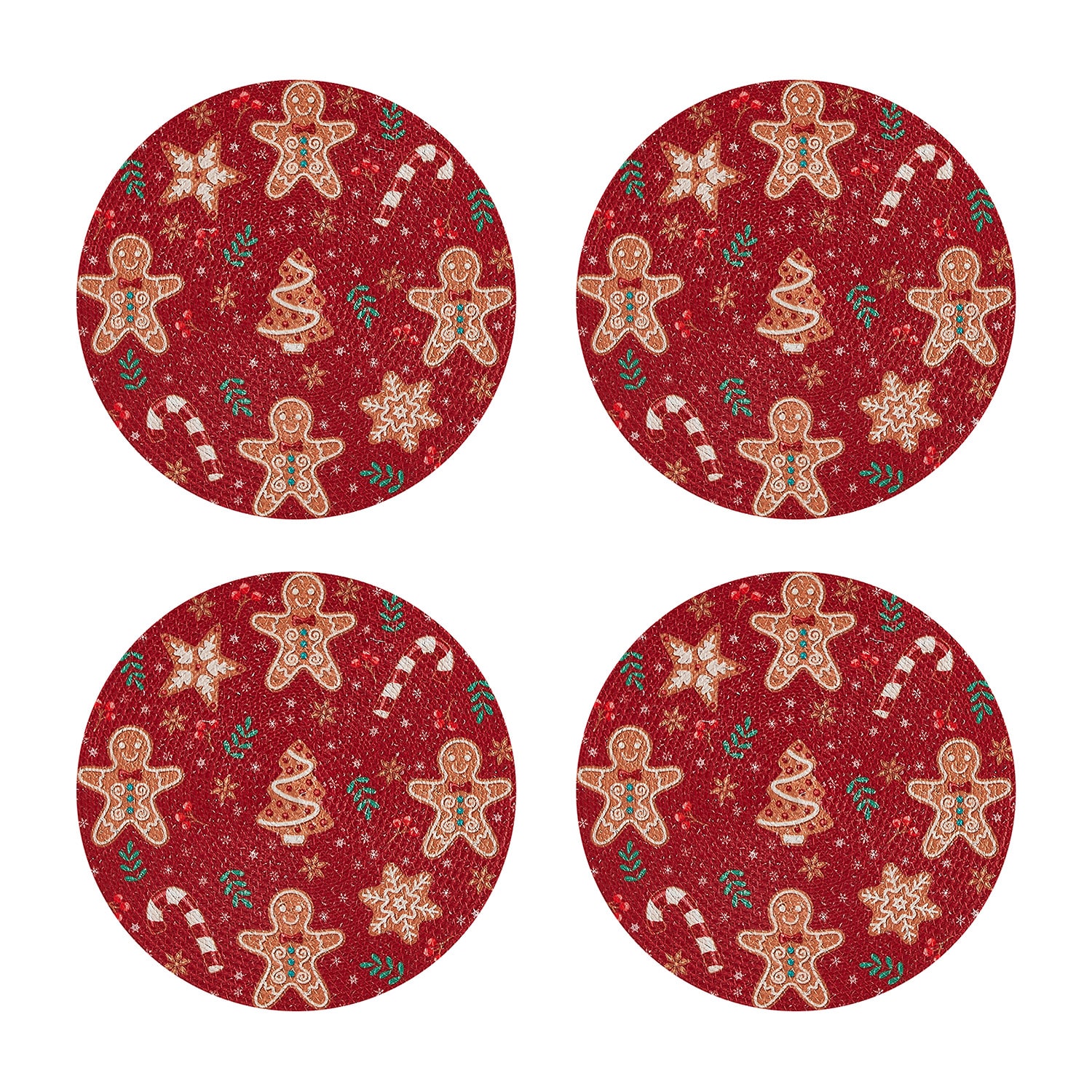 Avanti Holiday Treats 4 Pack Placemat