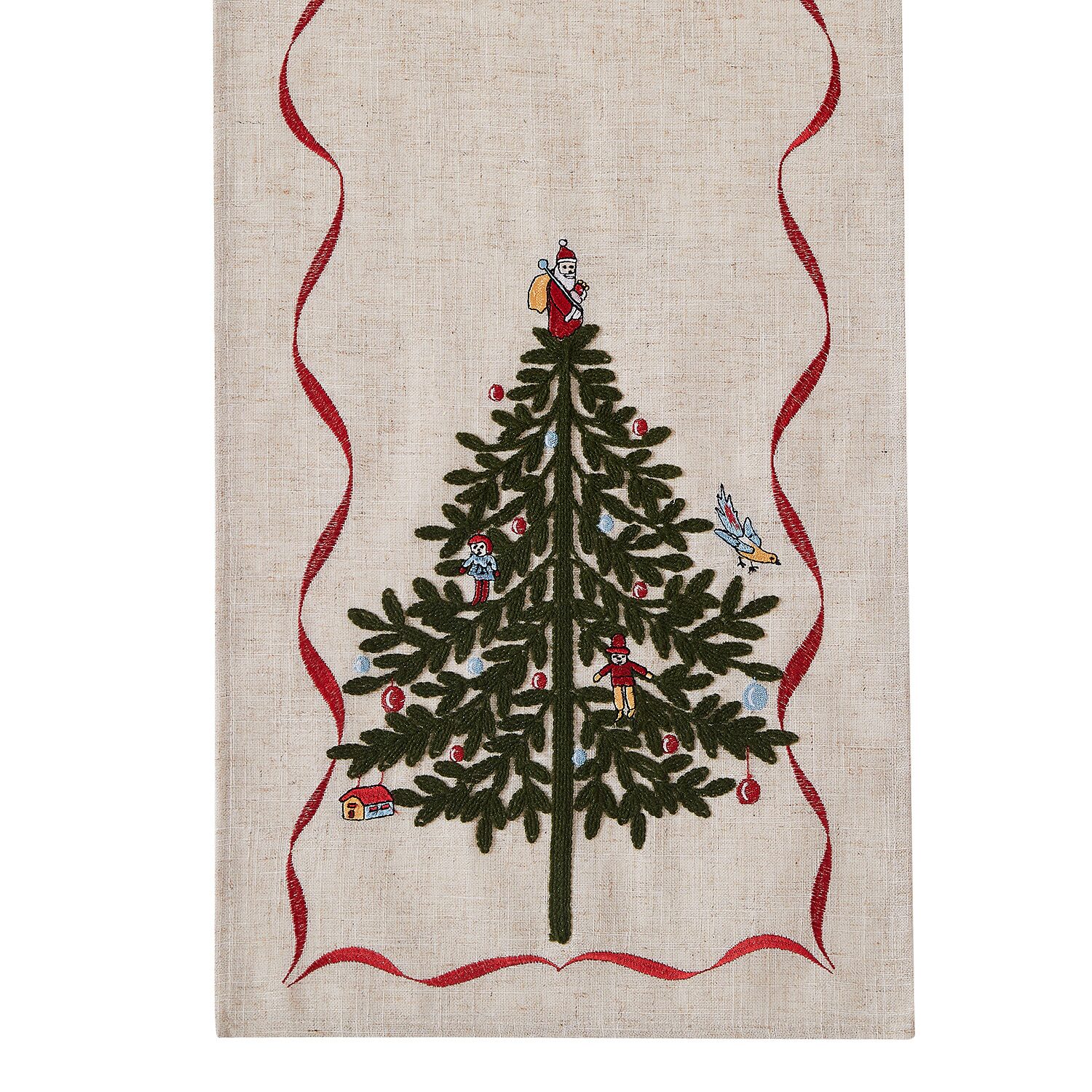 Spode Holiday Tree Table Runner