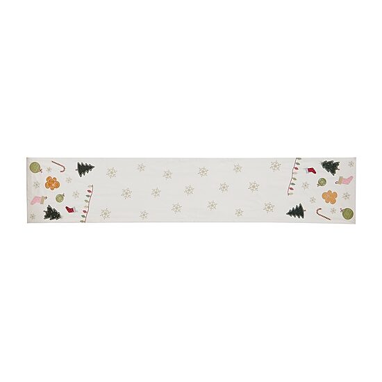Avanti Holiday Icons Table Runner