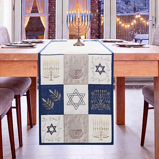Avanti Festival Patch Table Runner