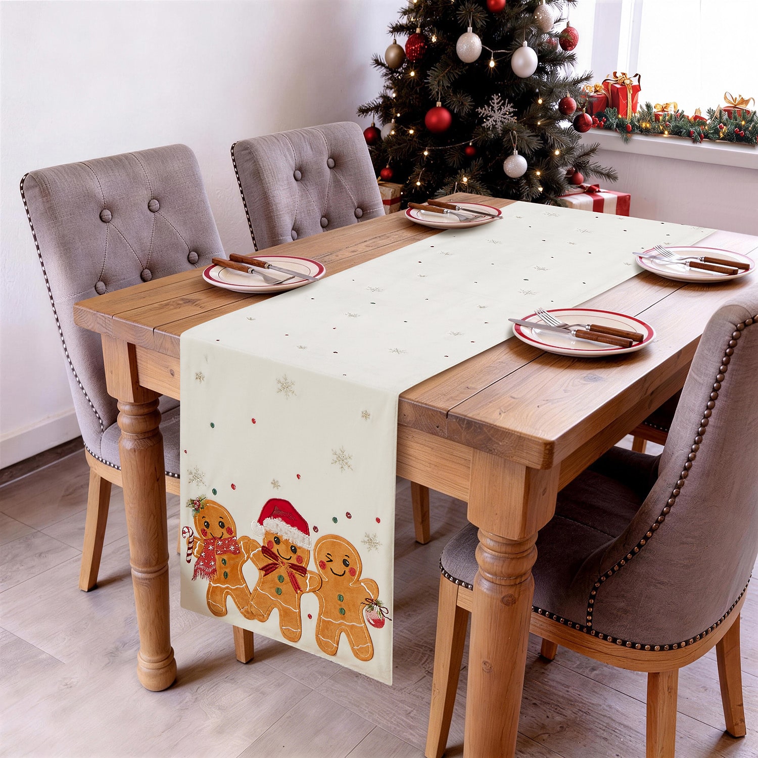 Avanti Ginger Trio Table Runner