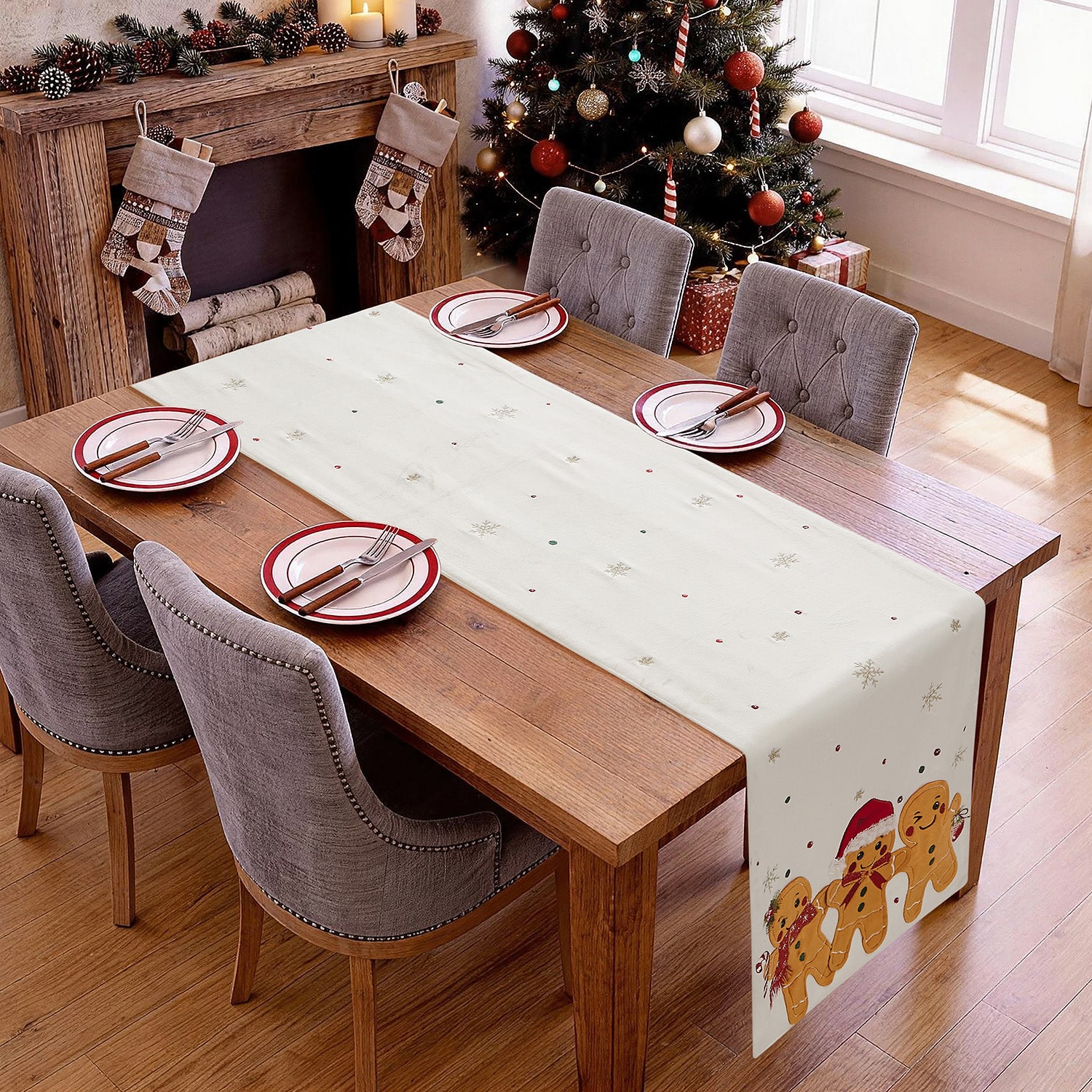 Avanti Ginger Trio Table Runner