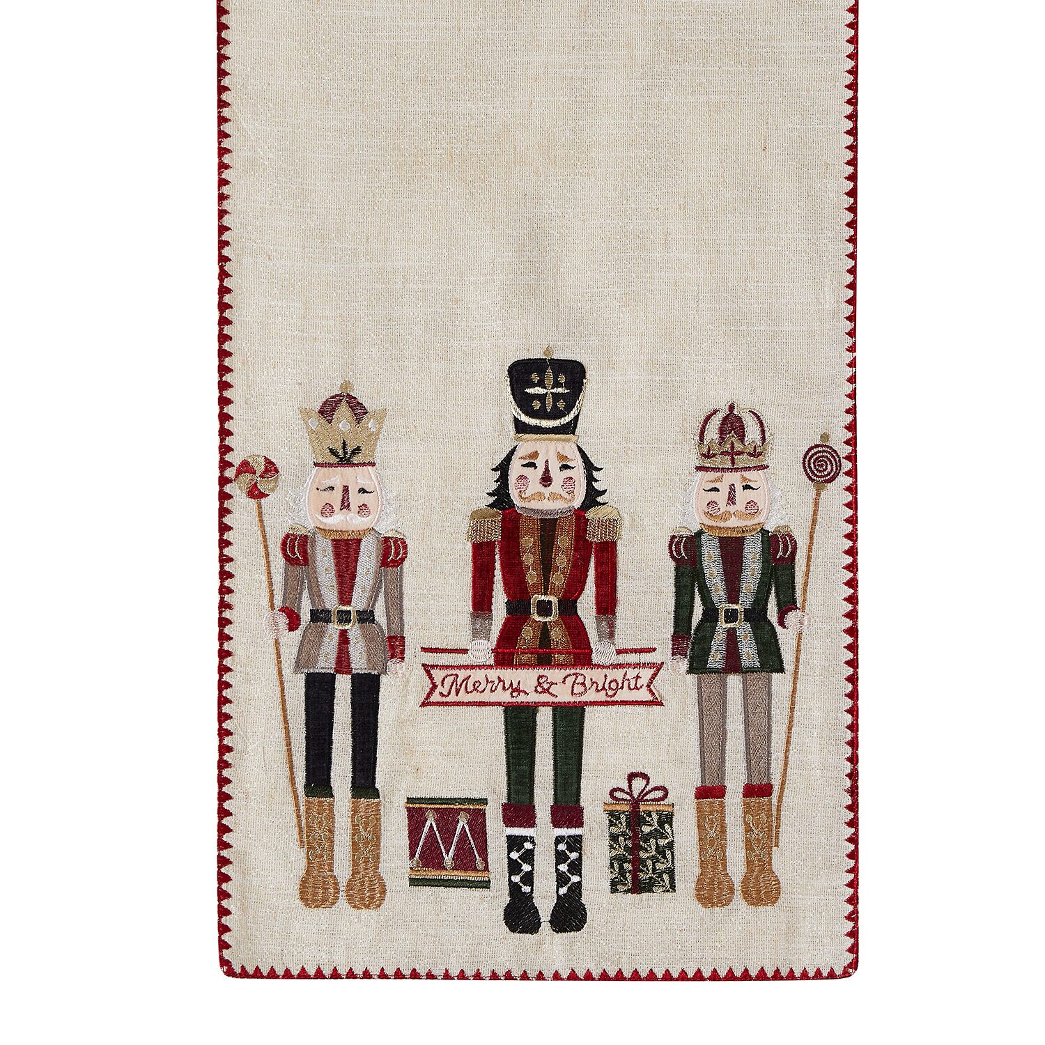 Avanti Nutcracker Trio Table Runner