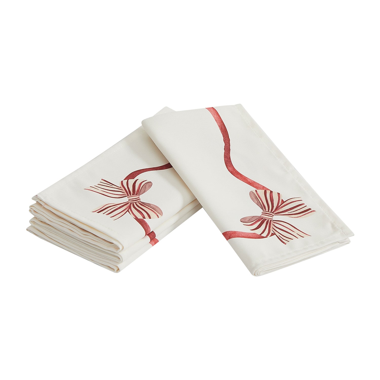 Avanti Heirloom Noel 4 Pack Napkins