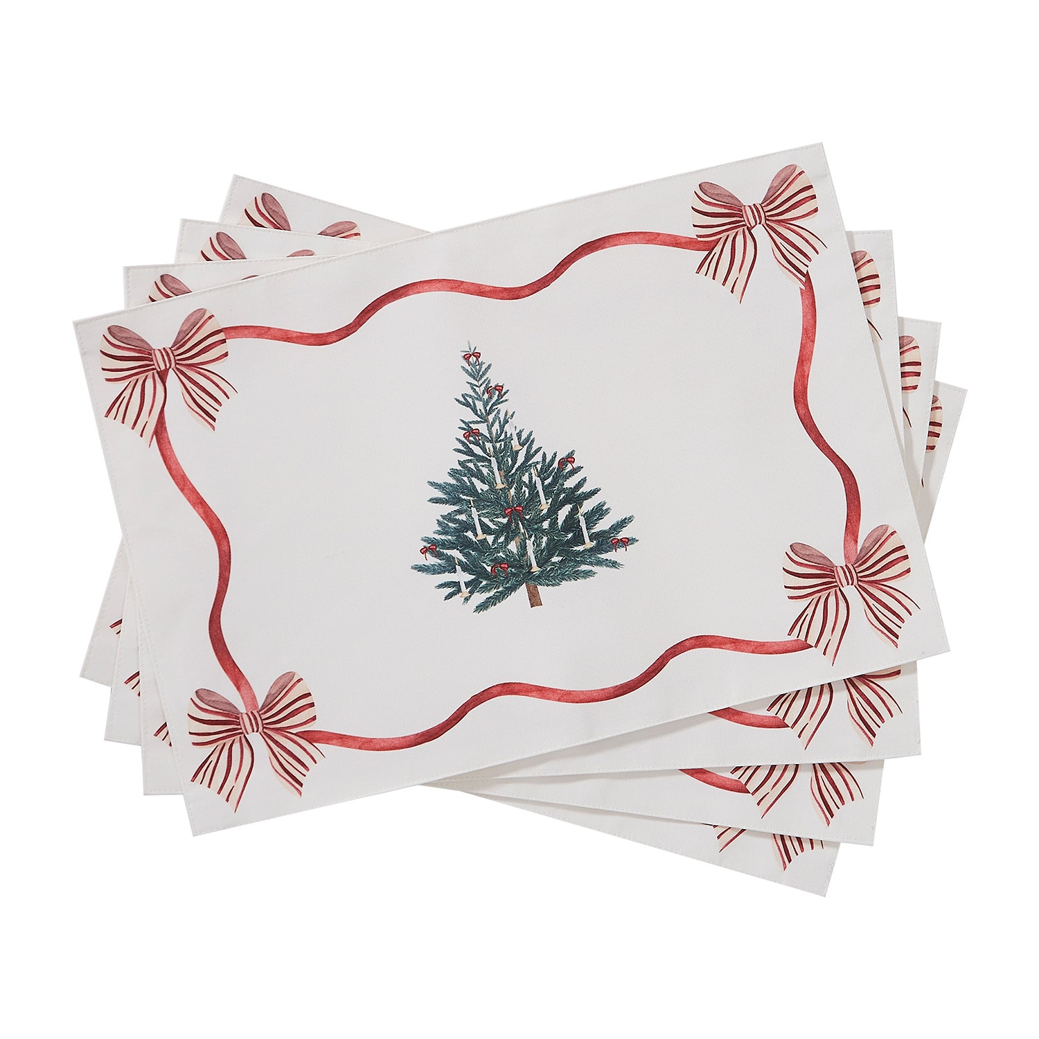 Avanti Heirloom Noel 4 Pack Placemat