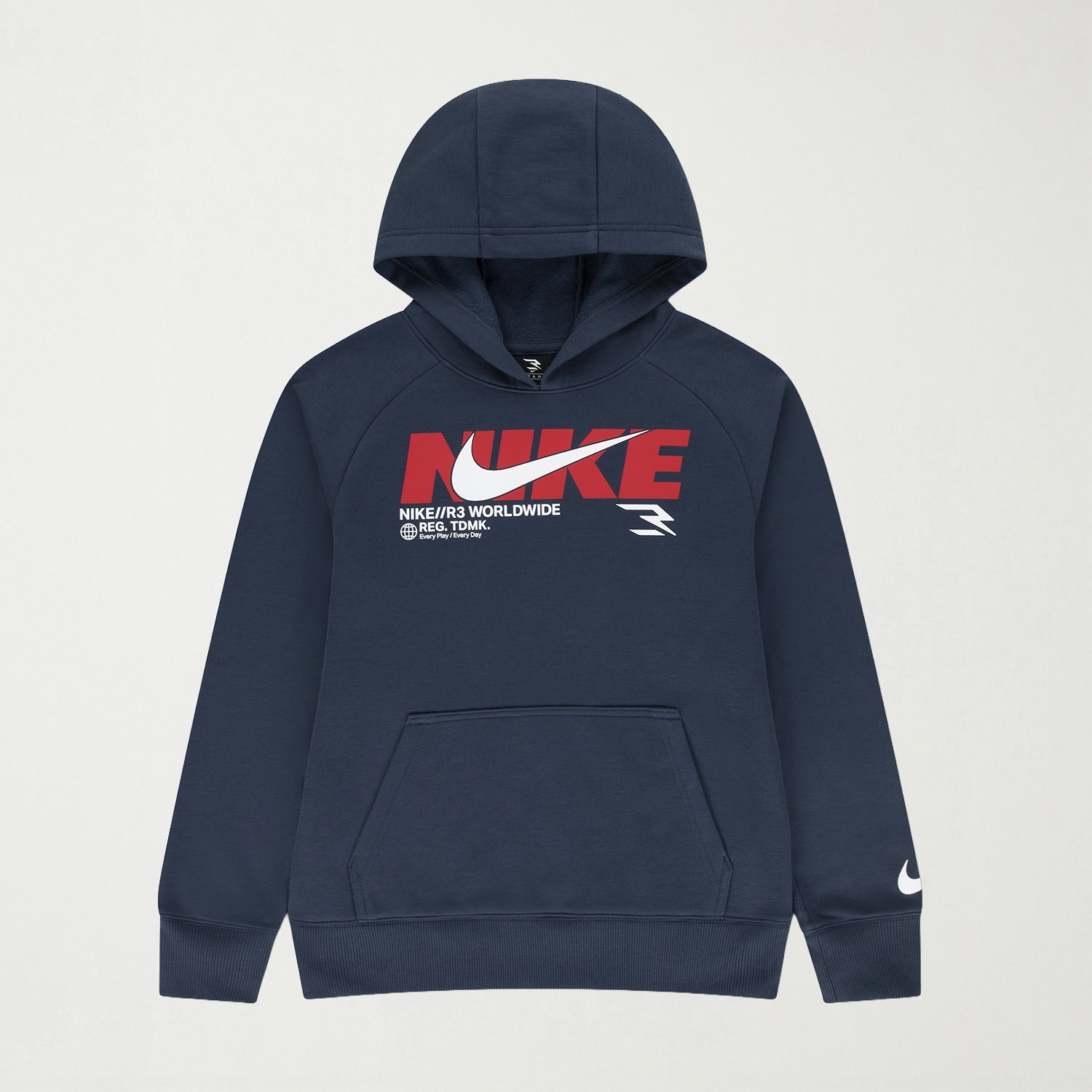 Nike 3BRAND by Russell Wilson Big Kid Boys Long Sleeve Fleece Active Hoodie