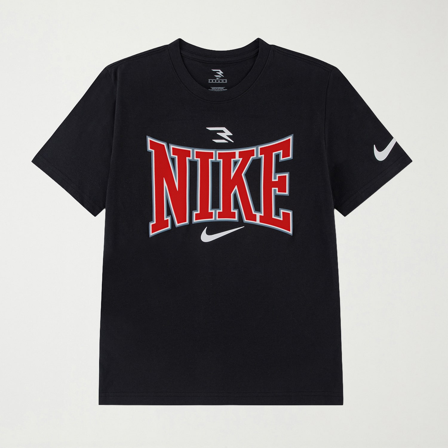 Nike 3BRAND by Russell Wilson Big Kid Boys Crew Neck Short Sleeve Regular Fit Graphic T-Shirt