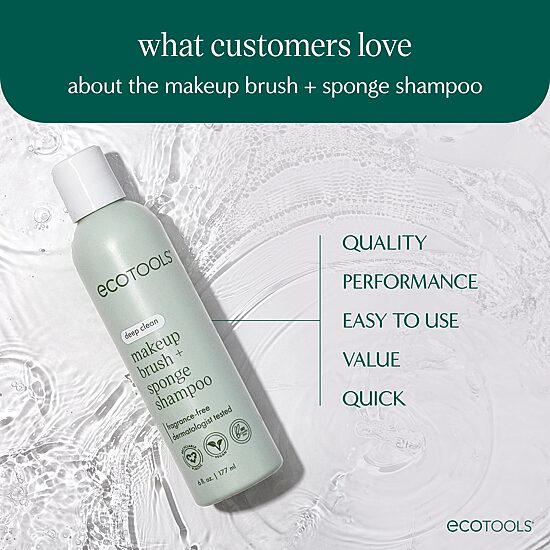 Eco Tools Makeup Brush Cleansing Shampoo