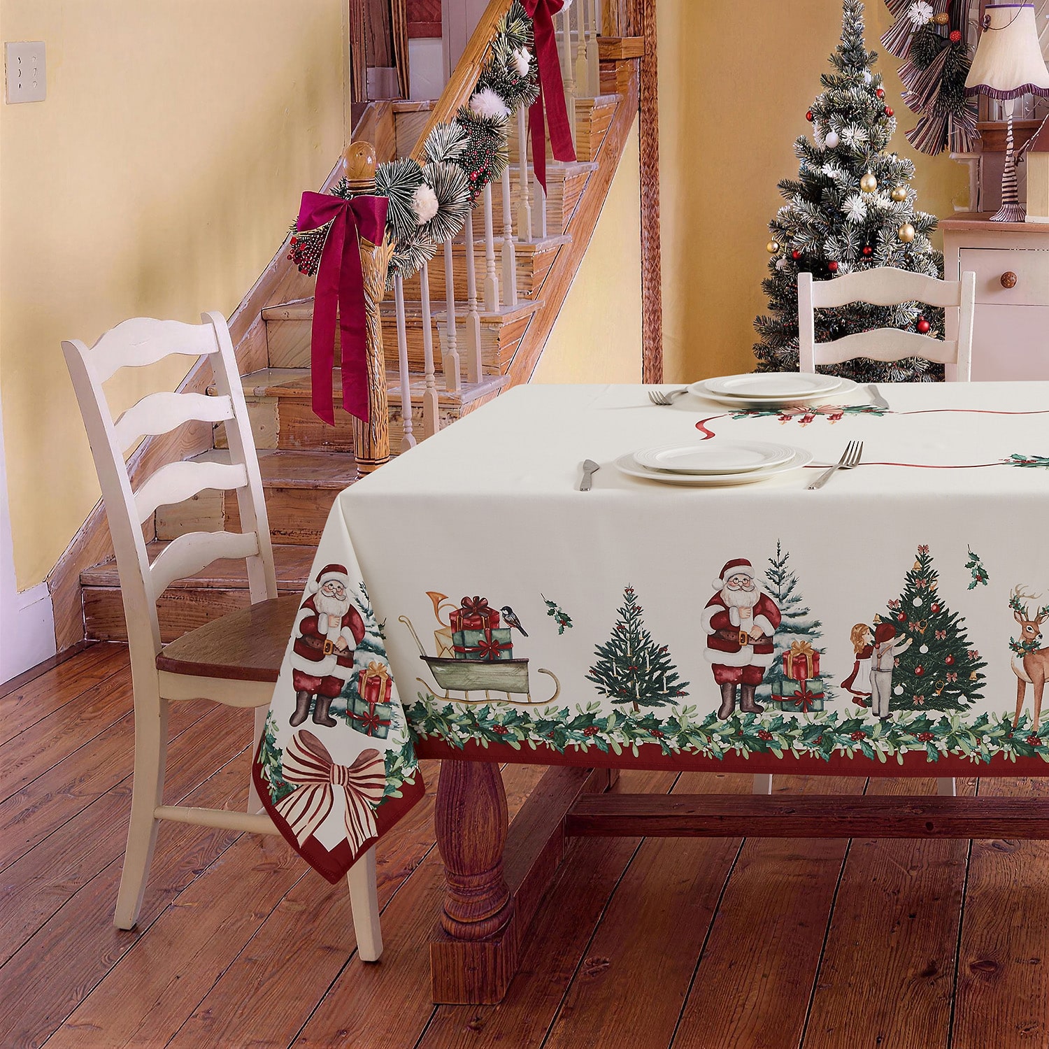 Avanti Heirloom Noel Tablecloth
