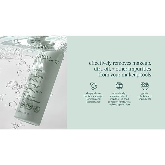 Eco Tools Makeup Brush Cleansing Shampoo